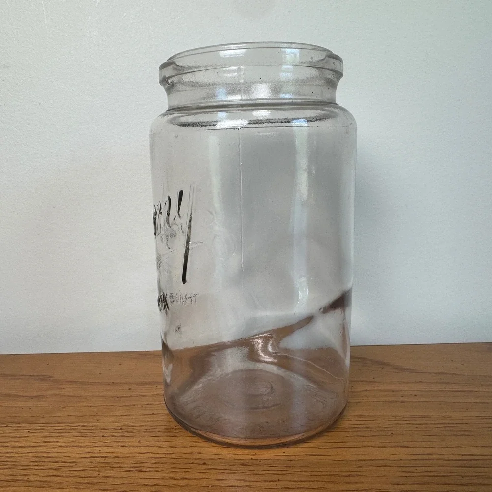 Kerr Glass‎ Mfg Co Economy Clear Glass Canning Jar Portland Oregon